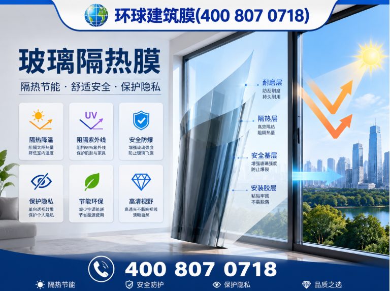 云霄县建筑隔热膜展示图